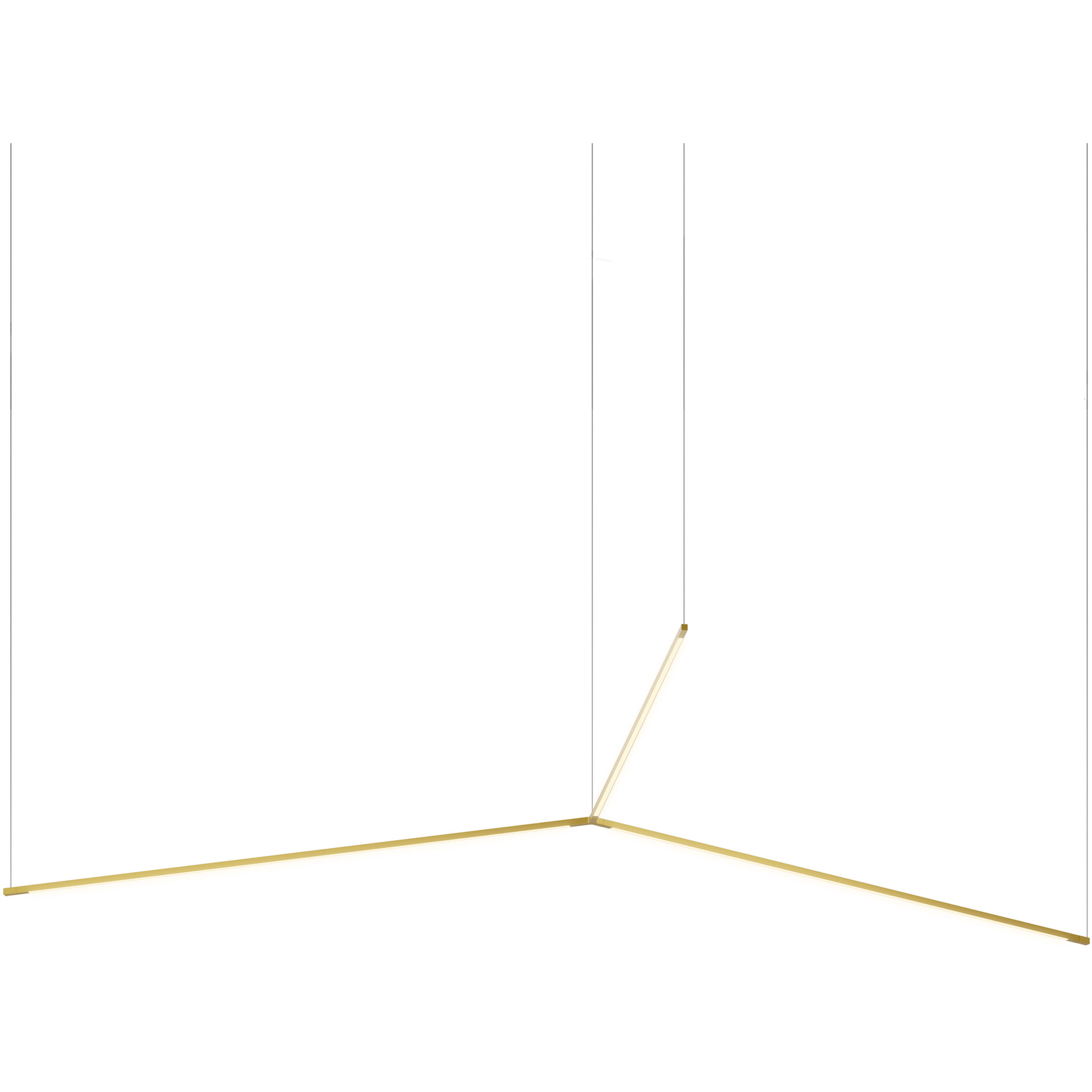 Z-Bar Pendant Ceiling Light, Trio